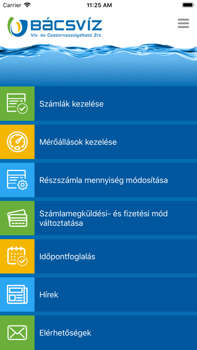 Screenshot #1 pour BÁCSVÍZ