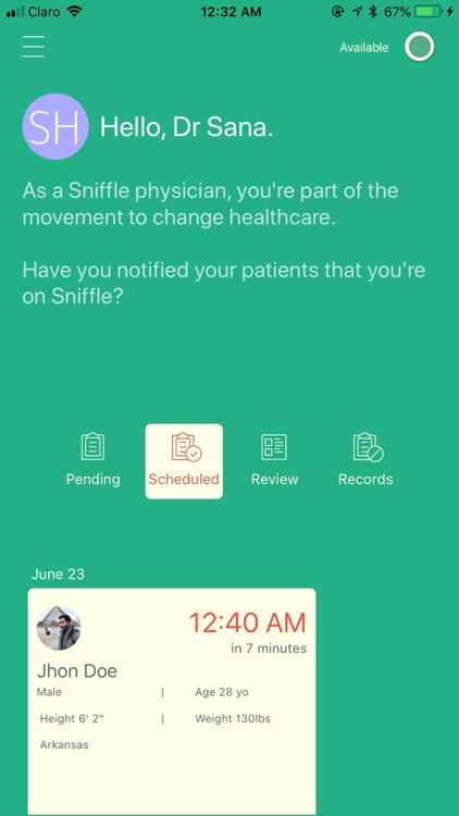 Sniffle Providers