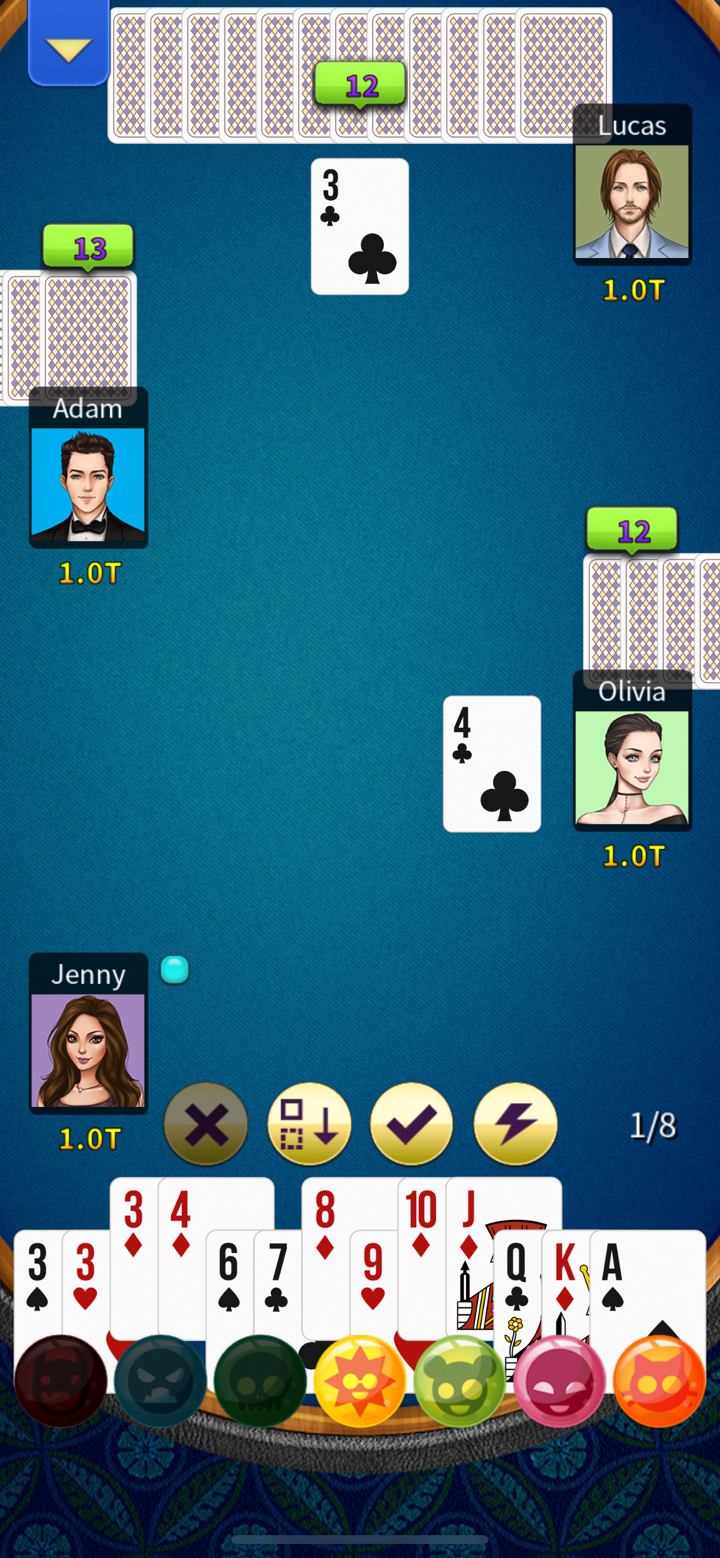 Big 2 Offline - KK Pusoy Dos screenshot 6