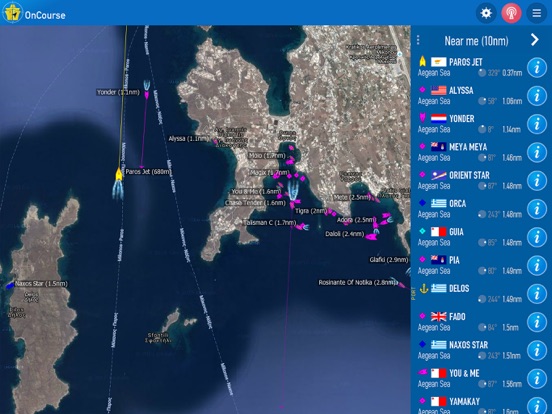 OnCourse - boating & sailing iPad app afbeelding 3