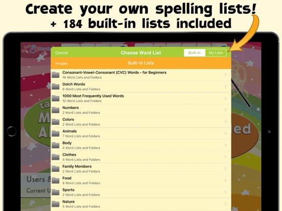 Word Wizard for Kids School Ed iPad app afbeelding 3