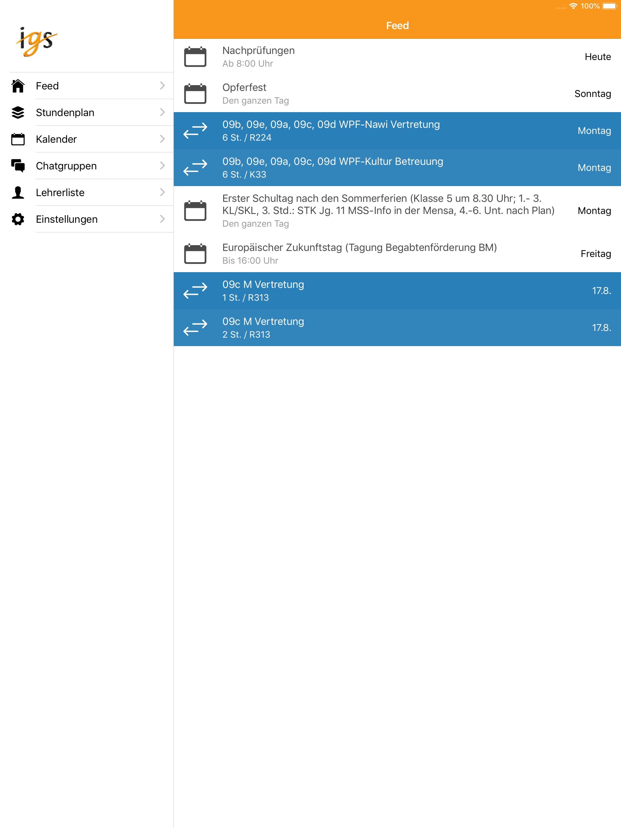 IGS Anna Seghers App screenshot 6