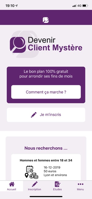 Devenir Client Mystere Im App Store