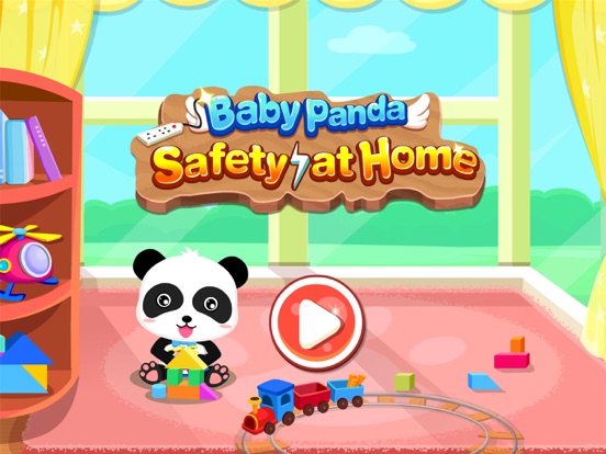 Baby Panda Safety at Home iPad app afbeelding 5