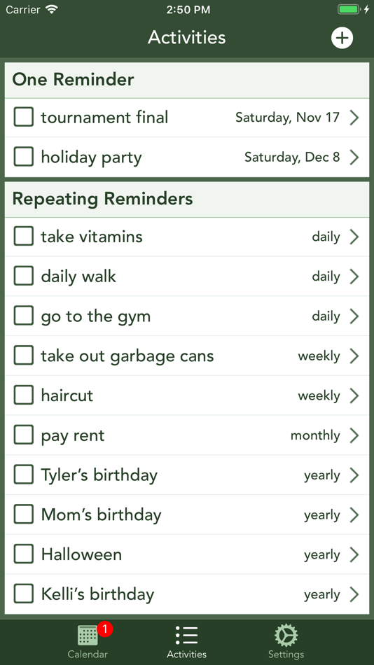 #3. Can't Forget (iOS) 由: Daniel Guenther