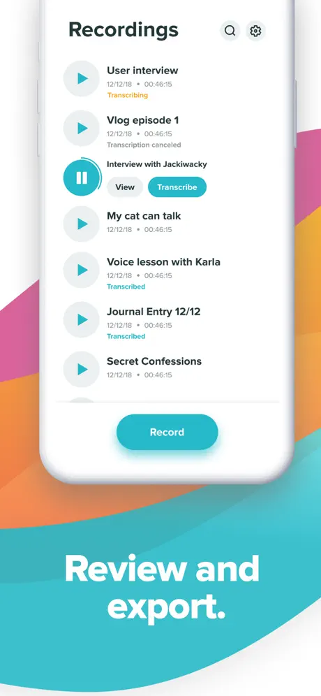 Temi - Recorder & Transcriber