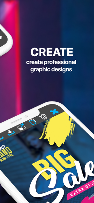 Snímek obrazovky Foto Graphic Creator Studio