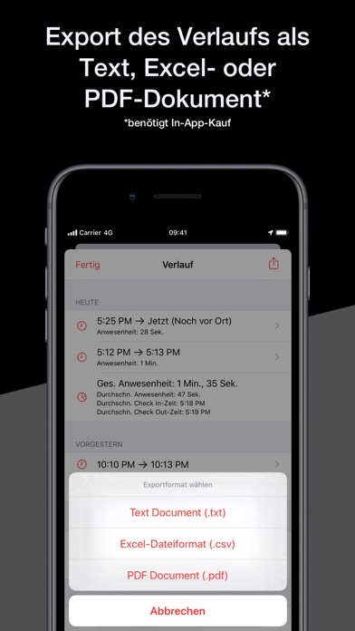 TimeKeeper - Zeiterfassung — Screenshot 4