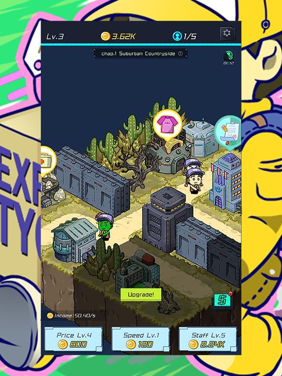 Screenshot #4 pour Idle Express Tycoon