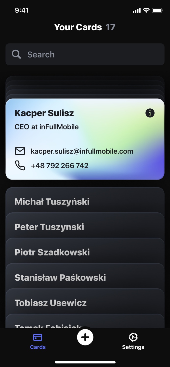BizDeck - OCR and card scanner