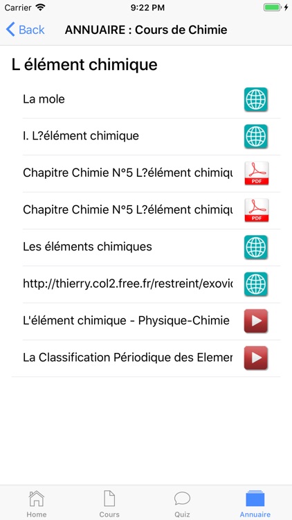 Cours de Chimie screenshot-4