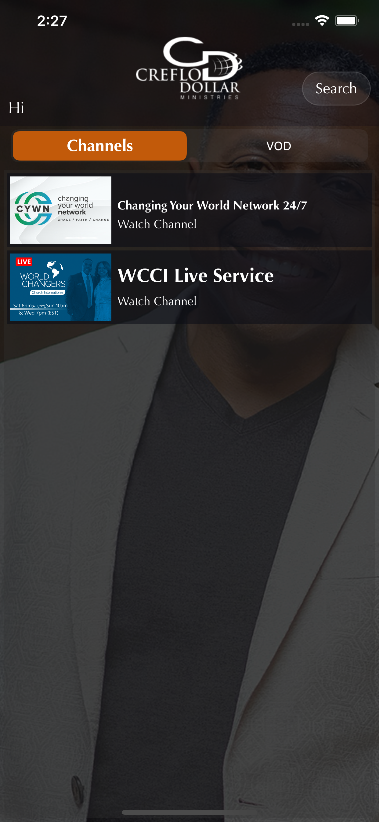 Creflo Dollar Ministries Live screenshot 5
