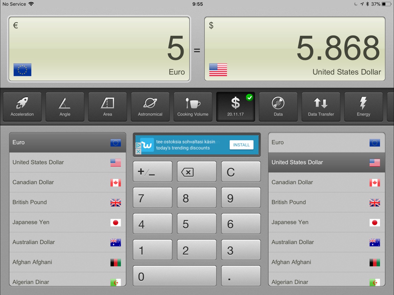 iPad screenshot