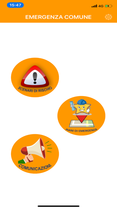 EMERGENZA COMUNE app screenshot