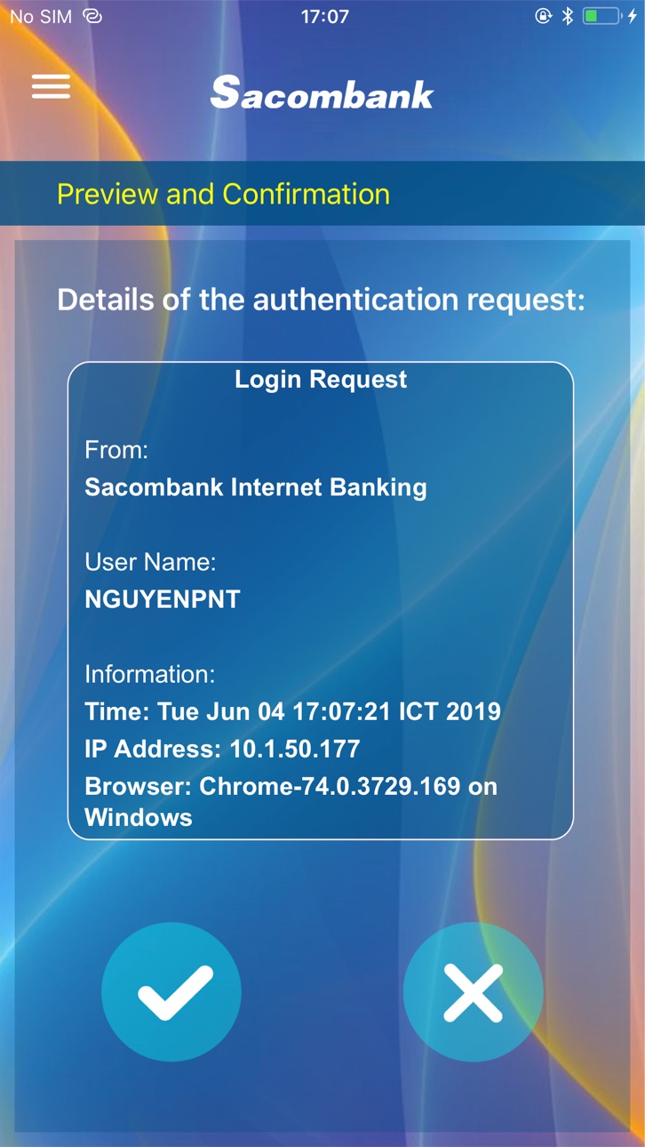 iPhone screenshot