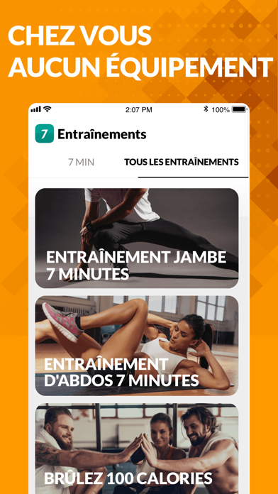 Screenshot #2 pour Exercices de 7 min – Fitness