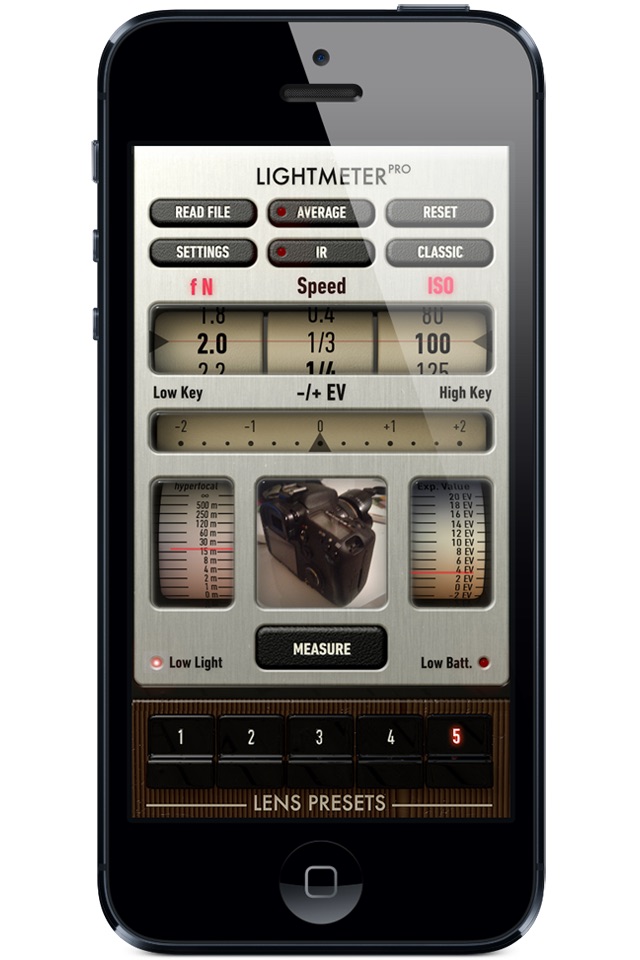 myLightMeter PRO screenshot 2