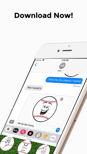 Baseball Emojis - Homerun Text(圖5)-速報App