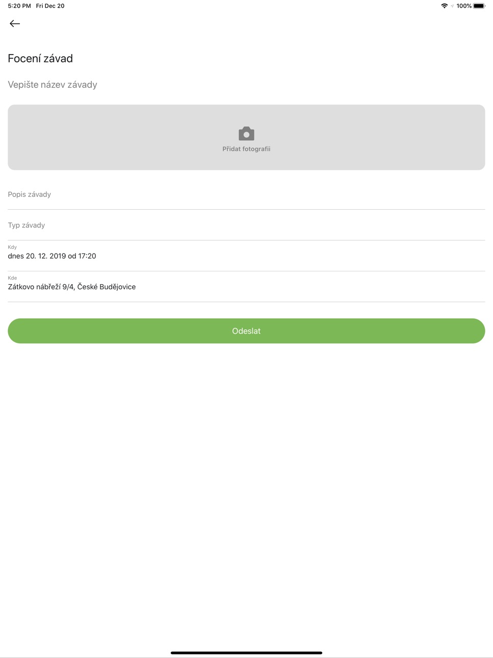 iPad screenshot