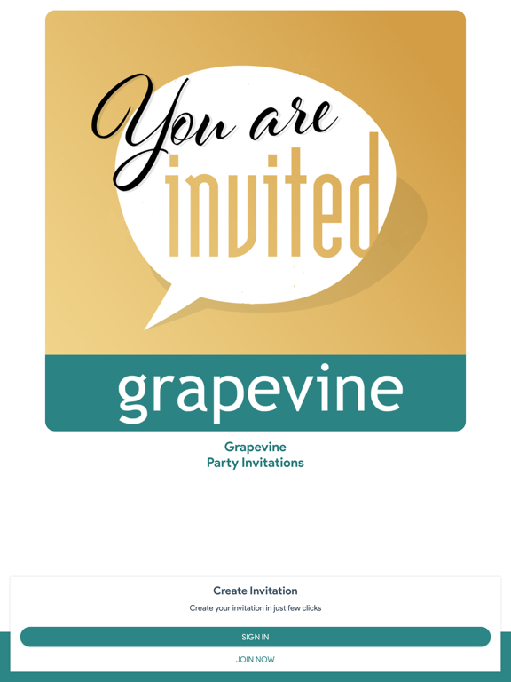 Screenshot #5 pour Grapevine Party Invitations
