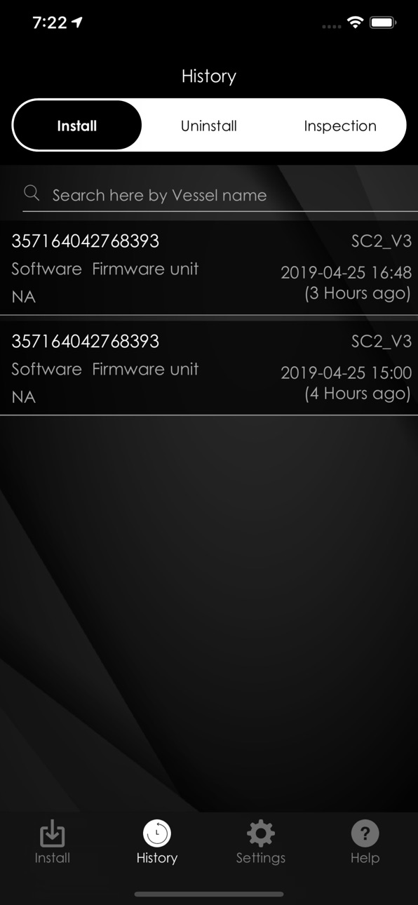 iPhone screenshot