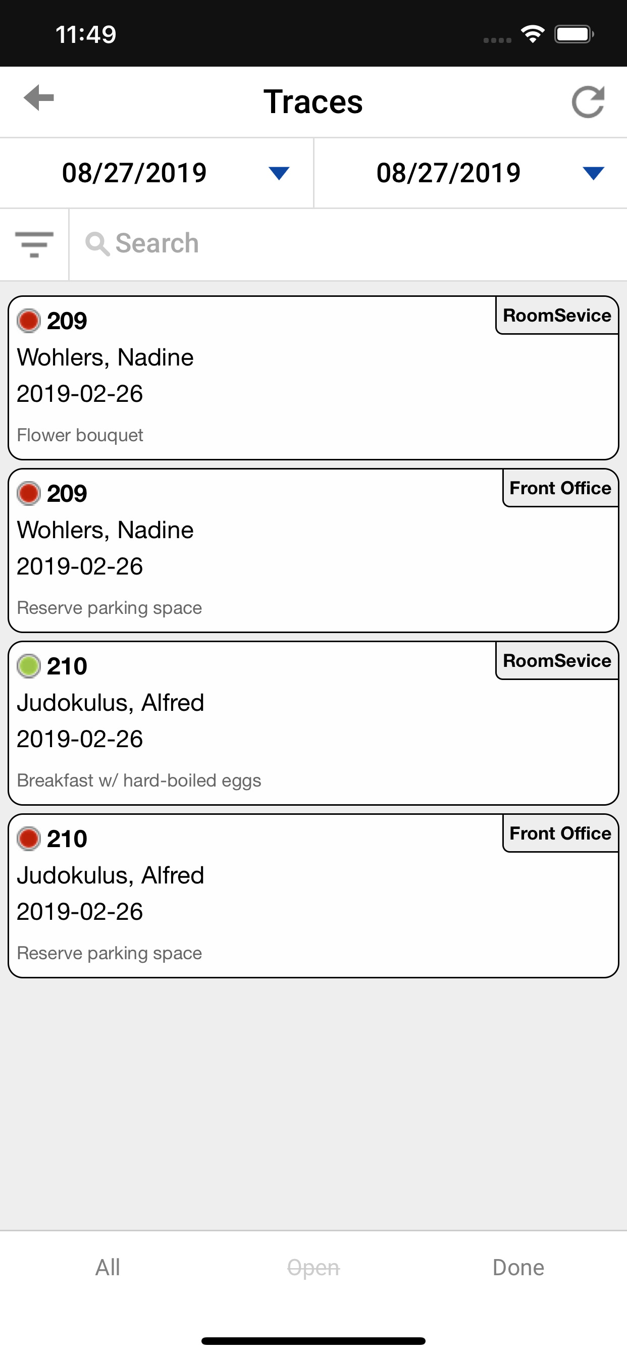 protel Air Housekeeping screenshot 6