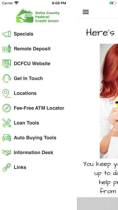 Screenshot #1 pour Delta County FCU RDC