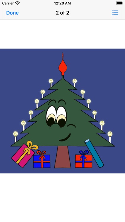 Christmas Tree Emotion sticker