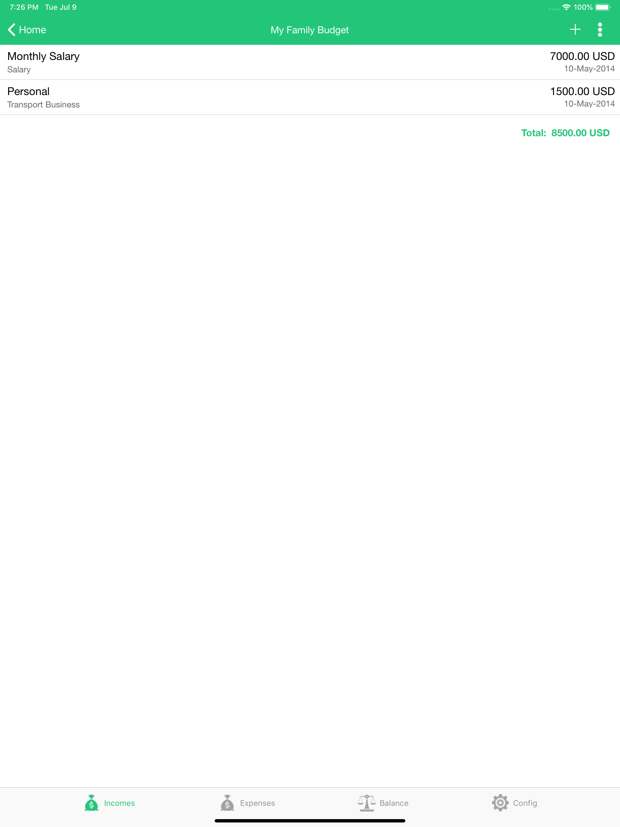 MyXpense - incomes & expenses screenshot 7