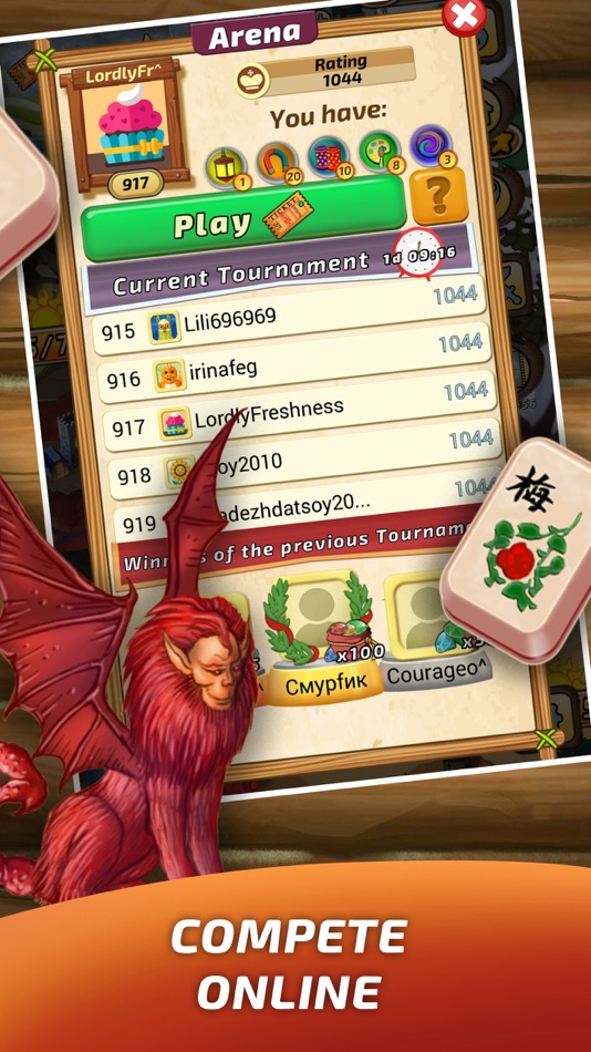 #5. Mahjong Village Solitaire game (iOS) 由: Gamos Mobile Limited