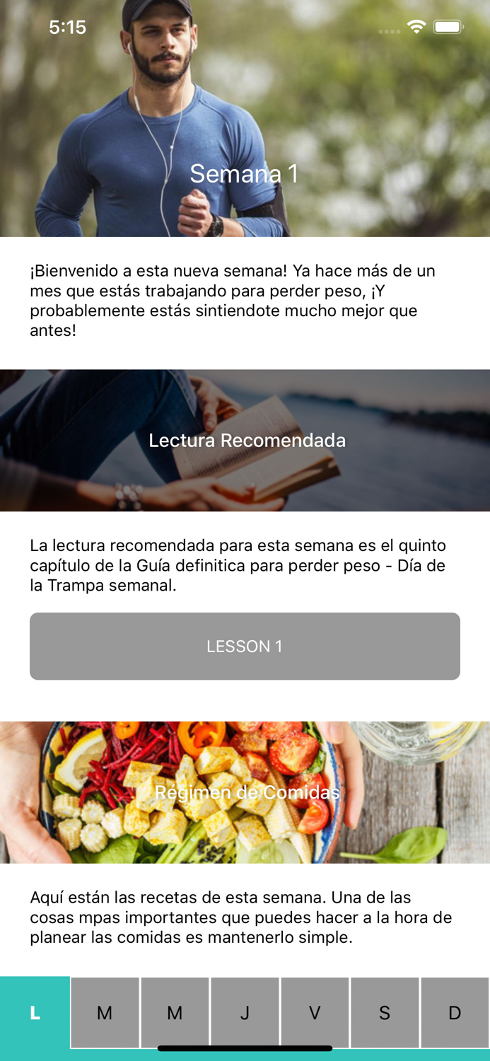 Mi Plan de Perdida de Peso