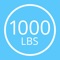 The goal is to lift a cumulative total of 1000 pounds or more with only three lifts - squat, bench press, and deadlift