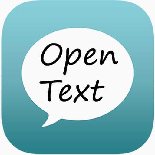 Open Text Icon