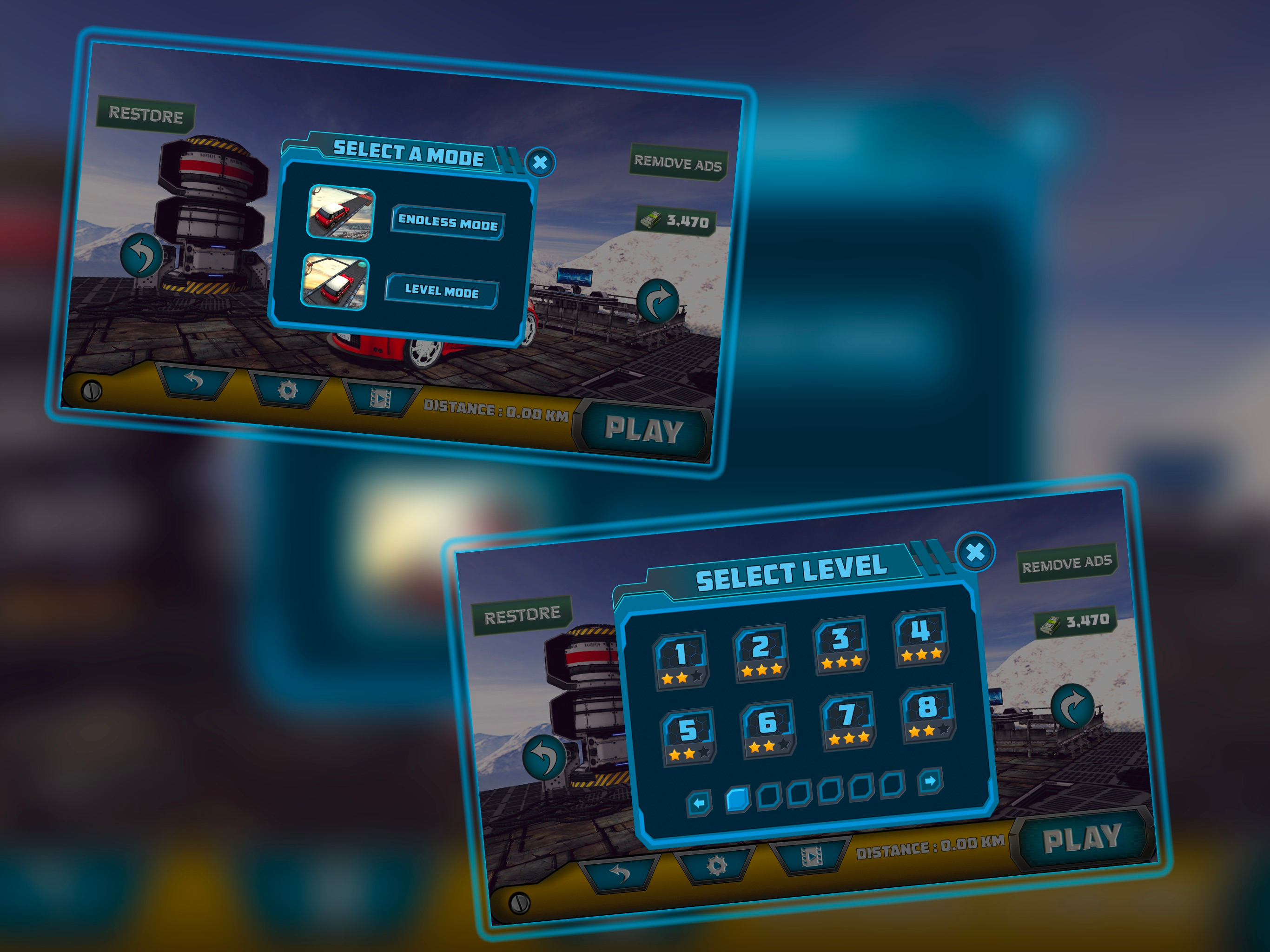Impossible Car Tracks 3D screenshot 9