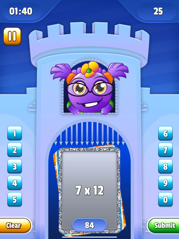 Mathletix Multiplication iPad screenshot 7 - Education app