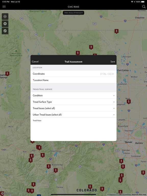 CMC RIMS iPad screenshot 4 - Navigation app