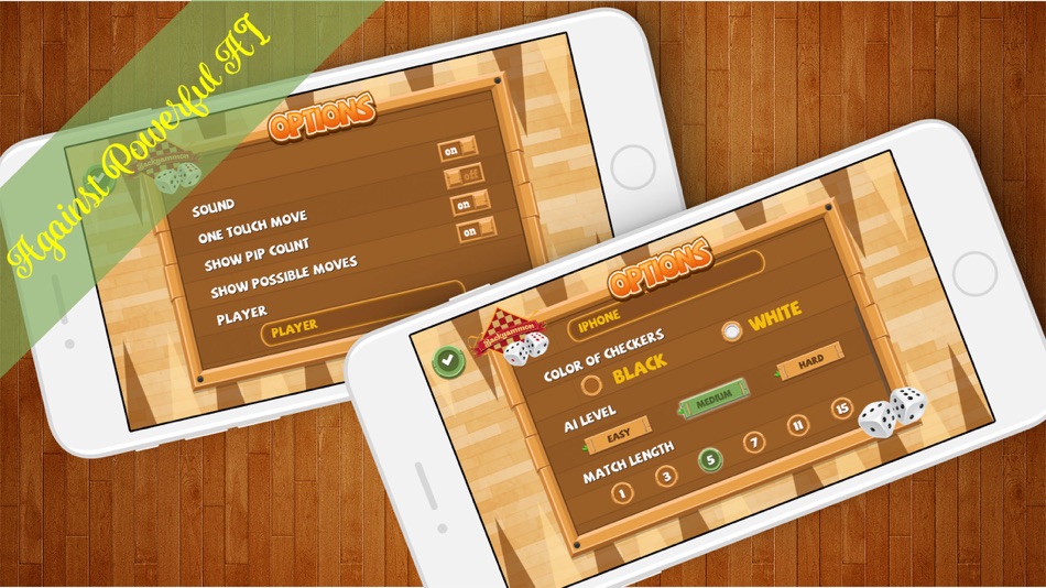 #4. Backgammon Plus (iOS) 由: Nguyen Thi Kiem AI