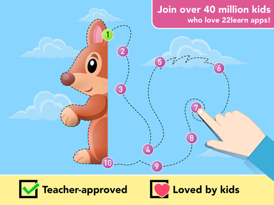 123 Bubble Kids Learning Games iPad app afbeelding 9