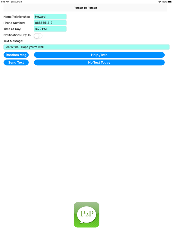 Screenshot #4 pour Person2Person