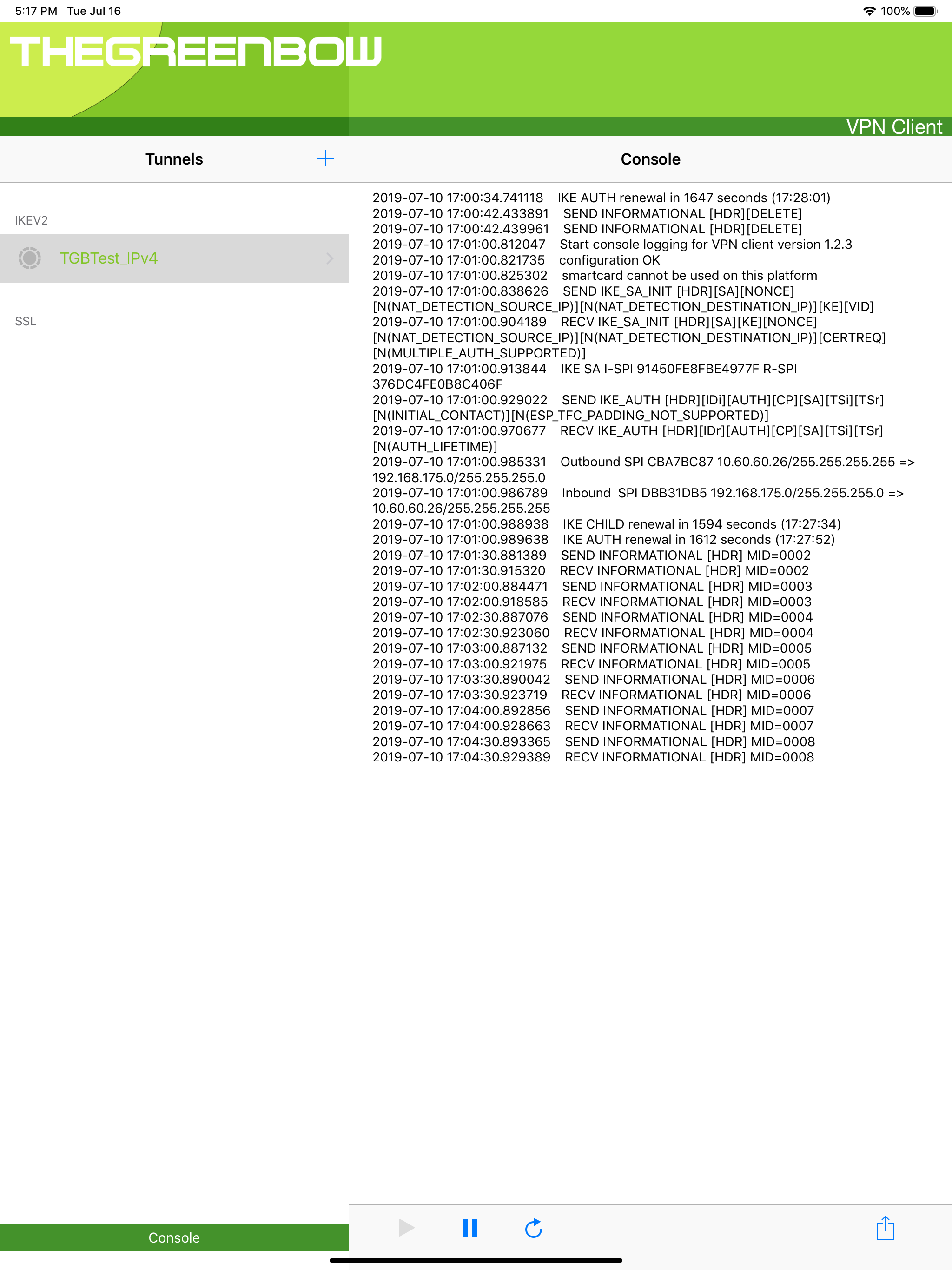 TheGreenBow VPN Client