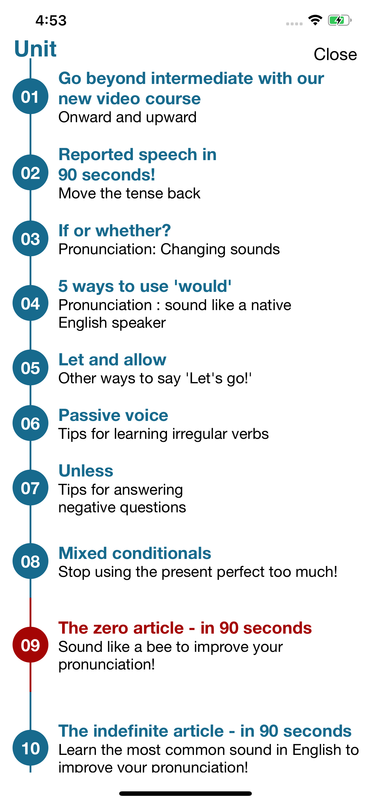 P2P Advanced English Course screenshot 3