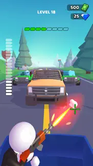 rage road - car shooting iphone screenshot 1