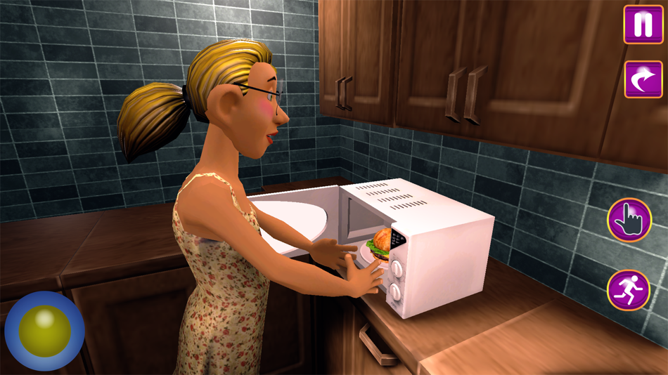 #2. Virtual Super Granny 3D Game (iOS) Podle: Zafar Hayyat Khan