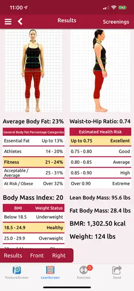 Game screenshot LeanScreen: Body Fat Analysis mod apk