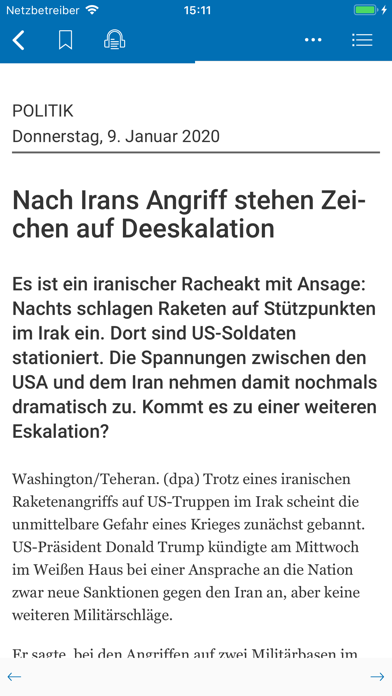 Oberpfalz Medien E-Paper Screenshot