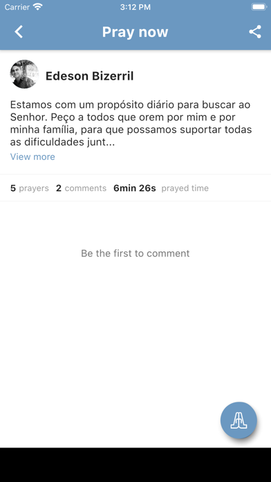 Pray + Screenshot