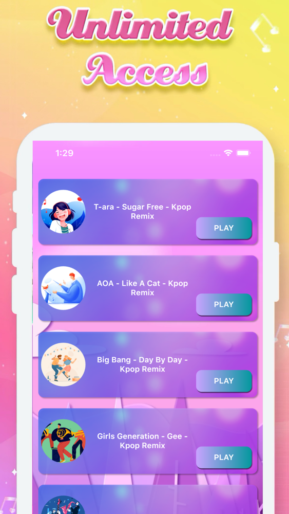 Piano Music Tiles Pop Songs App for iPhone Free Download Piano