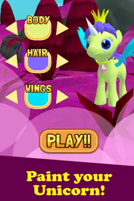 Game screenshot My Little Unicorn Dash 3D HD apk