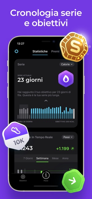 StepsApp Contapassi su App Store