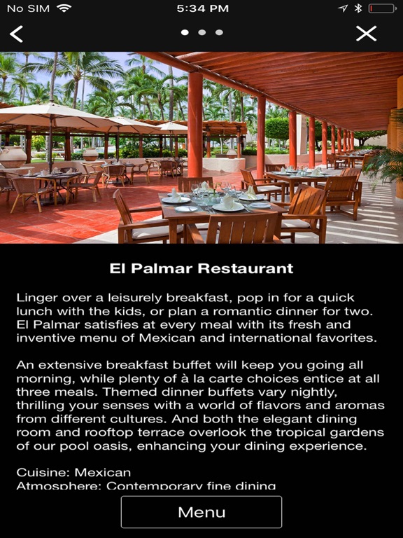 The Westin Puerto Vallarta iPad screenshot 2 - Travel app